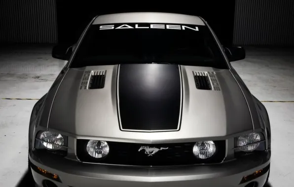 Mustang, Ford, Black