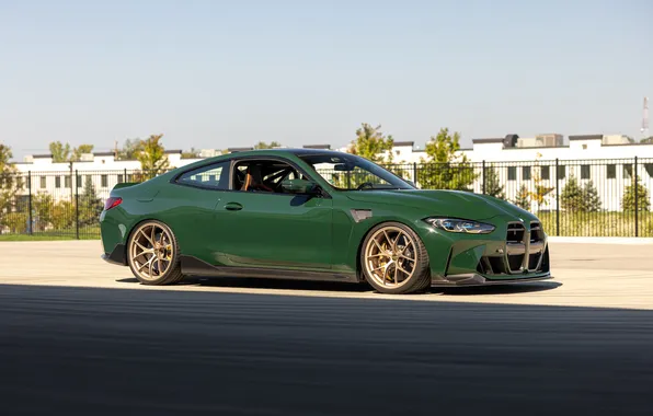 Picture BMW M4, SEMA 2021, IND BMW M4, SEMA, Road, IND, Green, BMW