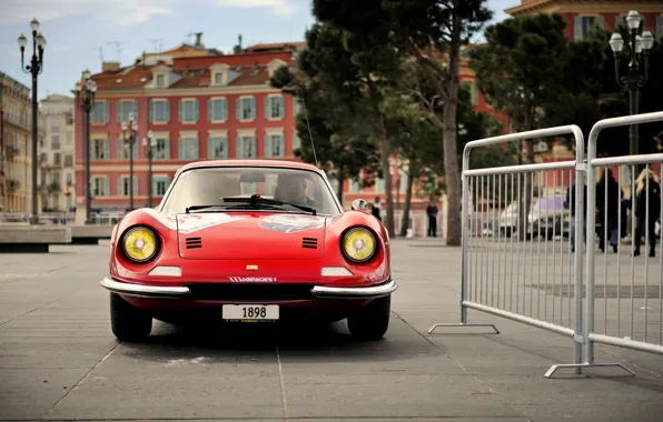 Picture red, Ferrari, red, Ferrari, Dino, Dino, 246 GT