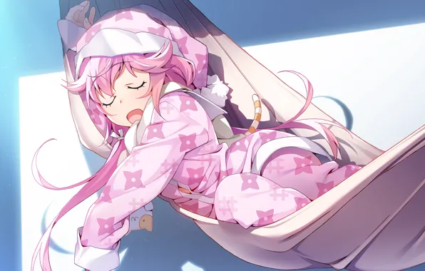Anime, sleeping, girl, Grisaia: Phantom Trigger