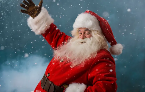 Winter, snow, New Year, Christmas, Santa Claus, Santa Claus, Christmas, winter