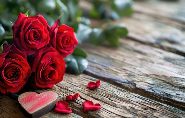 Picture love, flowers, gift, romance, heart, roses, bouquet, love