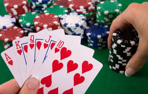 The game, poker, casino