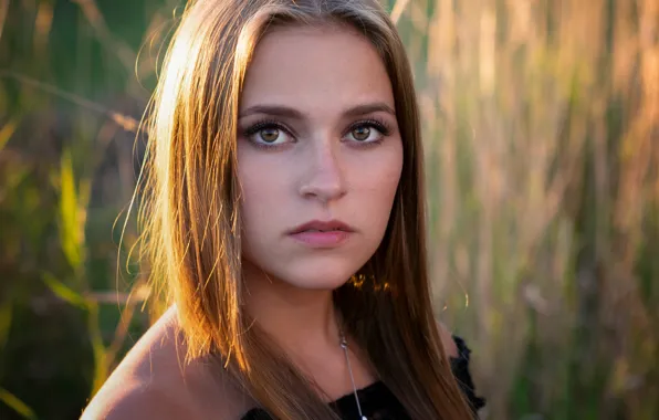 Picture look, girl, face, beauty, Martin Fuhrmann