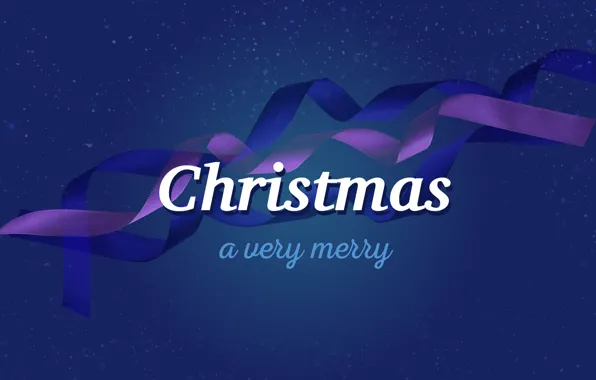 Background, the inscription, Christmas, New year, ribbons