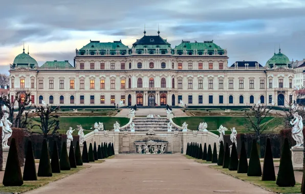 Austria, Belvedere, Vienna, Belvedere, The Palace complex