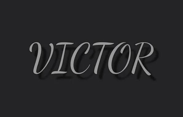 Text, background, shadow