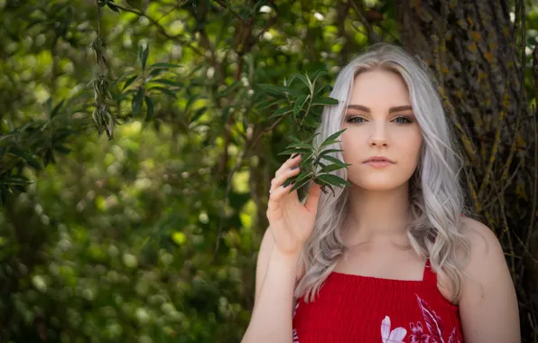 Girl, portrait, Sarah