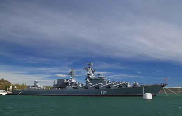 Moscow, Navy, cruiser, rocket, Atlant, guards, проект1164