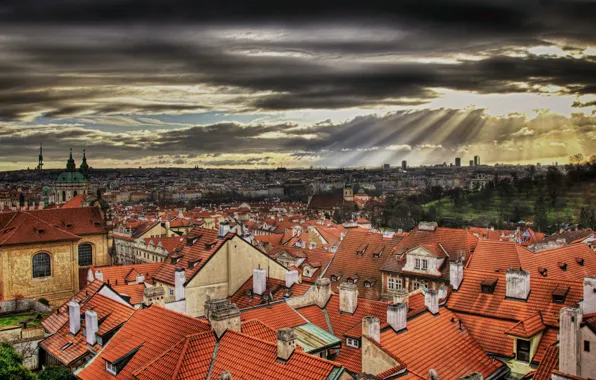 The city, Prague, Czech Republic