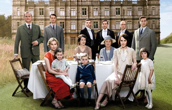 Actor, the series, drama, characters, Downton Abbey