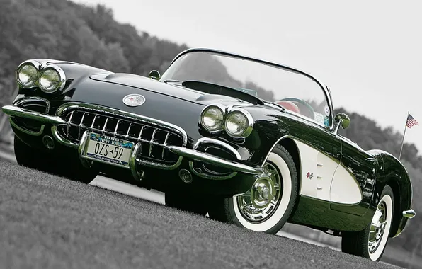 Picture car, machine, auto, Corvette, Chevrolet, car, C1 1953-62