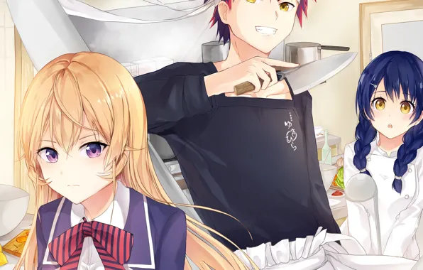 Shokugeki no Soma, Kitchen Catfish, In the search for the divine recipe, by oretsuu