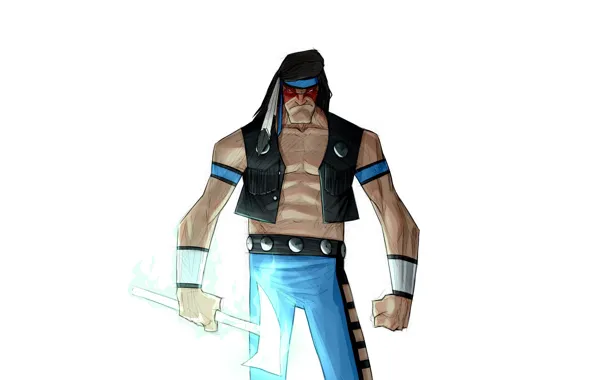 Minimalism, Figure, Background, Art, Classic, Art, Mortal Kombat, Mortal Kombat