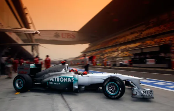 Picture Photo, Track, Formula-1, Mercedes GP, 2011, Wallpapers, The car, Michael Schumacher