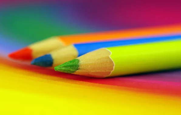 Picture colors, pencil, colored