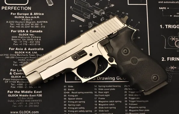 Pistol, automatic, Sig, Mad