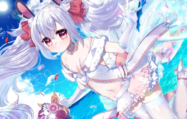 Picture look, anime, girl, Azur Lane