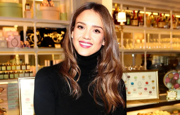 Picture girl, smile, Jessica Alba, actress, beauty, Jessica Alba, Jessica Marie Alba