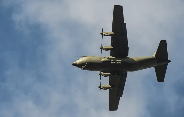 The plane, military transport, Lockheed Martin, Super Hercules, C-130J