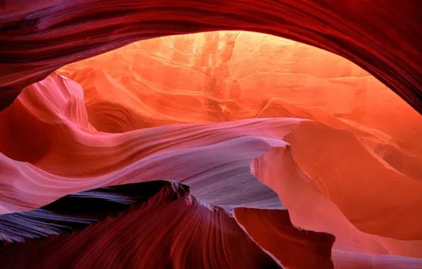 Picture AZ, gorge, USA, antelope canyon