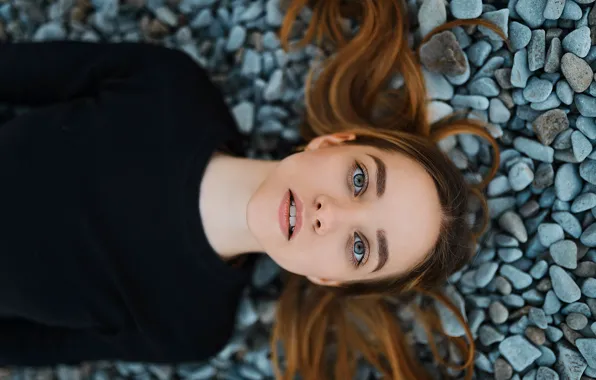 Pebbles, sponge, curls, bokeh, Aleks Five