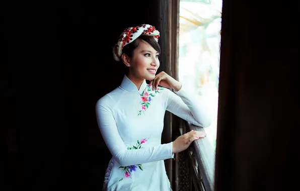 Look, girl, portrait