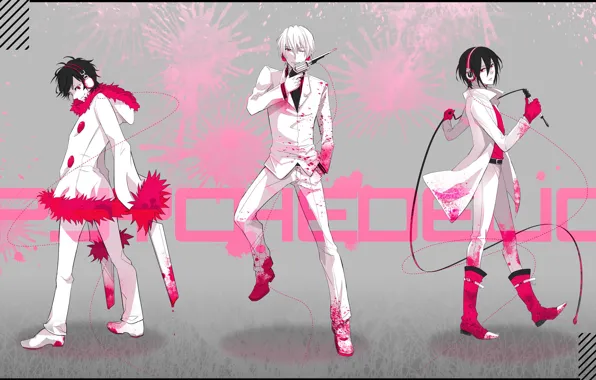 Style, headphones, guys, cords, Durarara, Durarara, Shizuo Heiwajima, Of Izaya Orihara