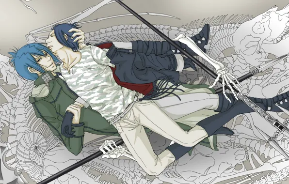 Trident, Katekyo Hitman Reborn, Rakudo Mukuro, Teacher mafia Reborn
