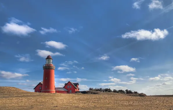 Picture Denmark, Nsw, Bovbjerg Lighthouse, Ferring