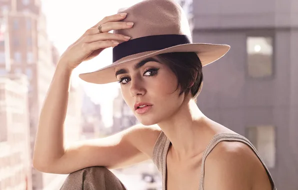 Look, pose, model, hat, makeup, advertising, Mike, actress