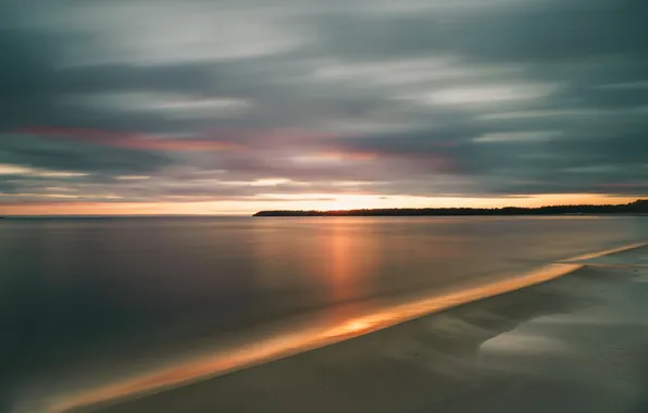 Picture sea, the sky, nature