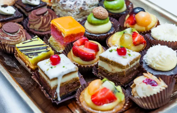 The sweetness, cake, dessert