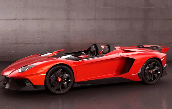 Lamborghini, art, supercar, Aventador, dangeruss, J Roadster