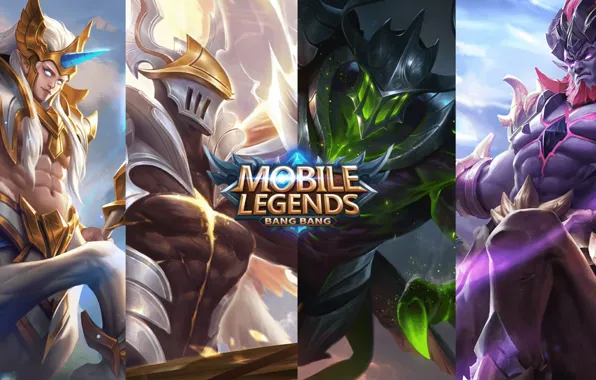The game, game, characters, characters, Mobile Legends