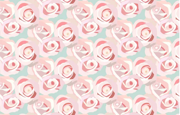 Background, roses, texture, Pink, pattern, roses