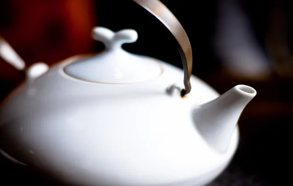 Picture tea, kettle, teapot, ceramics