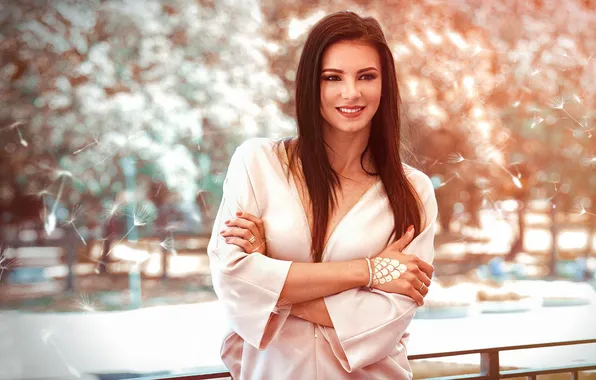 Light, girl, Fusion, view, Hungary, Beaty, Sarka Said