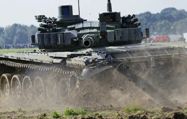 Picture field, tank, trunk, combat, armor, T-72 m