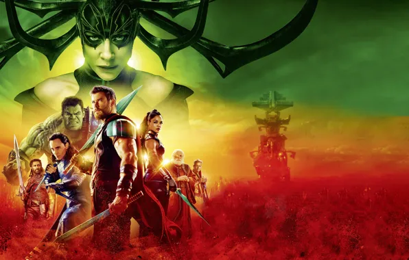 Download Thor Hulk In Thor Ragnarok 4K Wallpaper