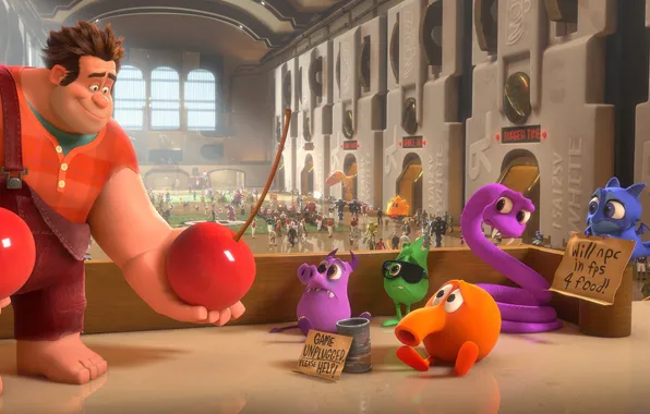 Cherry, cartoon, Ralph, Ralph