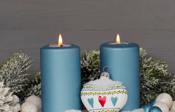 Candles, New Year, Christmas, merry christmas, decoration, xmas, holiday celebration