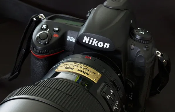 Picture background, camera, Nikon