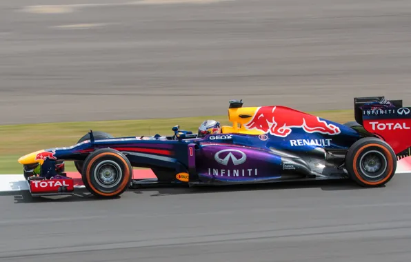 Picture Sebastian Vettel, Silverstone