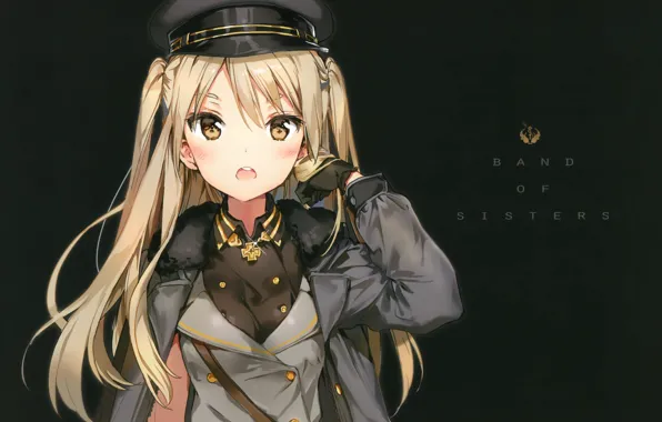 Picture cap, military uniform, Houkago in the Pleiades, Houkago no Pleiades, Nanako, by Anmi