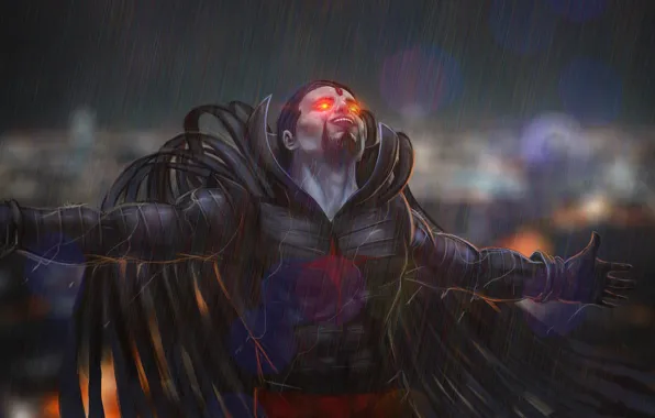 Smile, rain, man, MAG