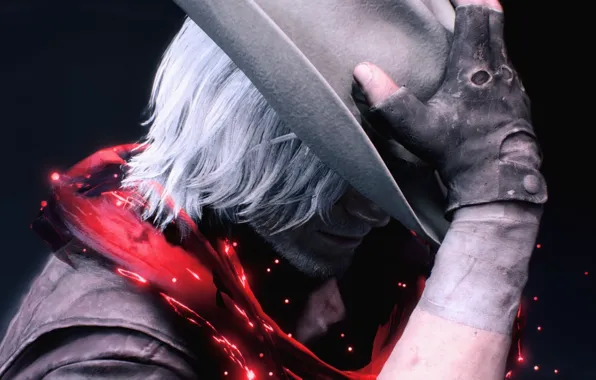 Download wallpaper the city, Dante, Dante, DmC, Devil May Cry 5