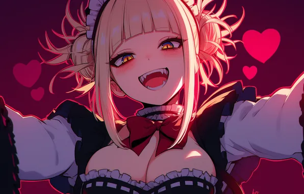 Anime, art, wallpaper, the maid, apron, selfie, housewife, apron