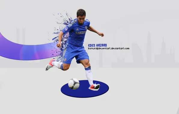 Eden Hazard Wallpaper by ReSPeCTs on DeviantArt