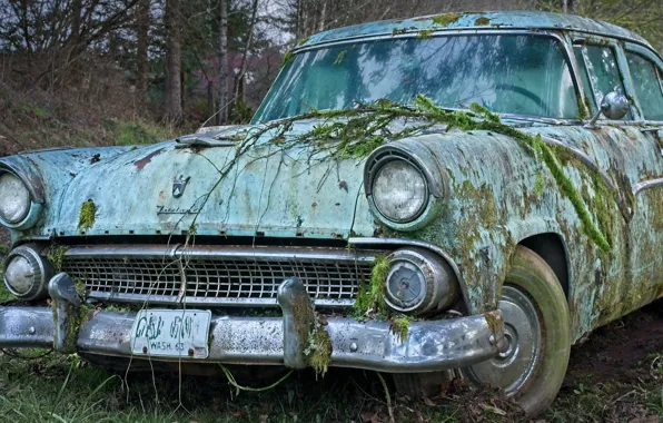 Machine, scrap, Ford Fairlane